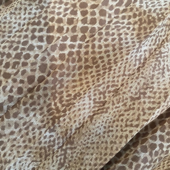 Banana Republic Snake Skin Brown Skirt - Picture 4 of 4